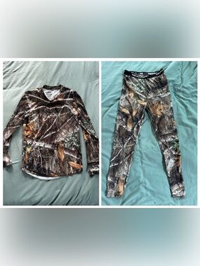 Realtree Boys' Performance Thermal Base Layer set